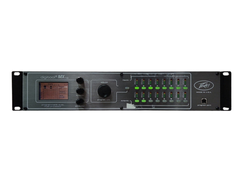 Peavey Digitool MX16 Programmable Digital Audio Multi Processor, READ
