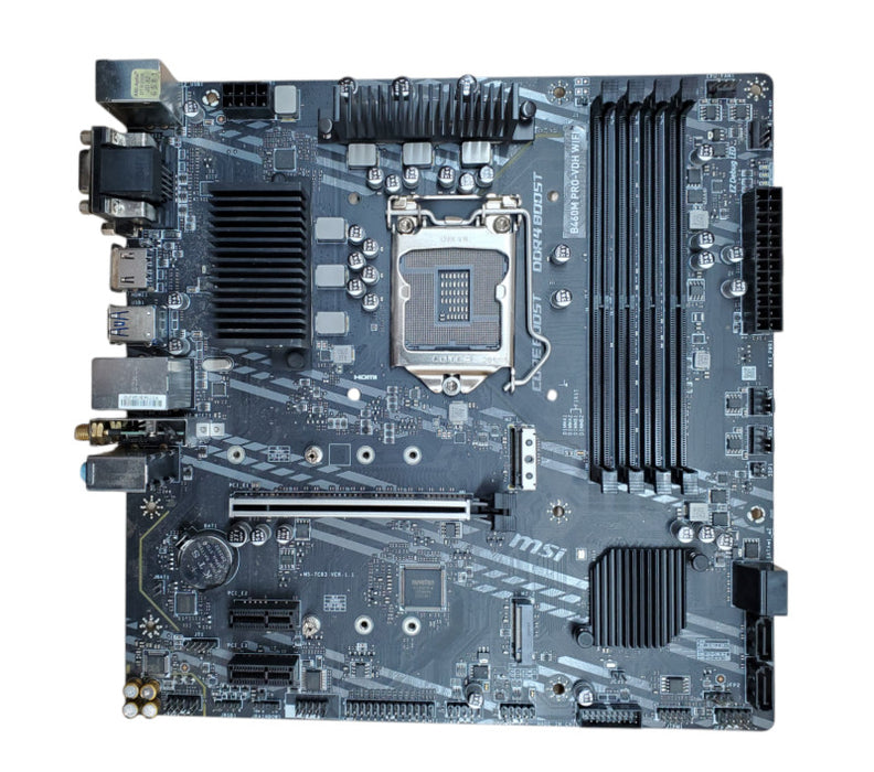 MSI B460M PRO-VDH WIFI Motherboard LGA1200 DDR4 mATX - No CPU/RAM