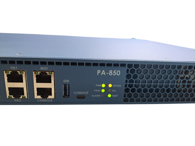 Palo Alto PA-850 Next-Gen Firewall Security Appliance w/ 1x PSU