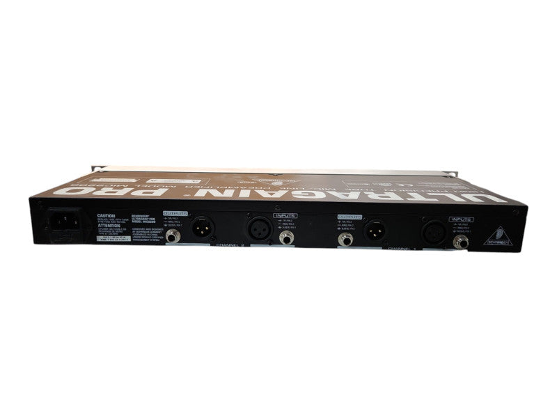 Behringer MIC2200 UltraGain Pro Tube Microphone Preamplifier, READ