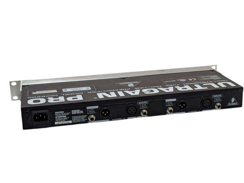 Behringer Ultragain PRO High-Precision TUBE Mic/Line Preamplifier MIC2200 -