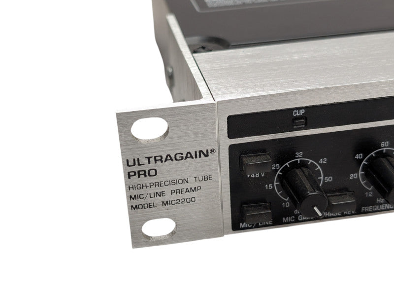 Behringer Ultragain PRO High-Precision TUBE Mic/Line Preamplifier MIC2200 -