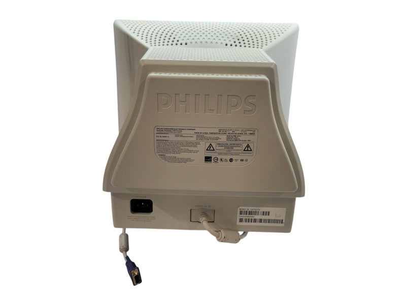 PHILIPS 107T51/74 White 17" CRT Monitor 0.25mm Dot Pitch D-Sub / VGA %