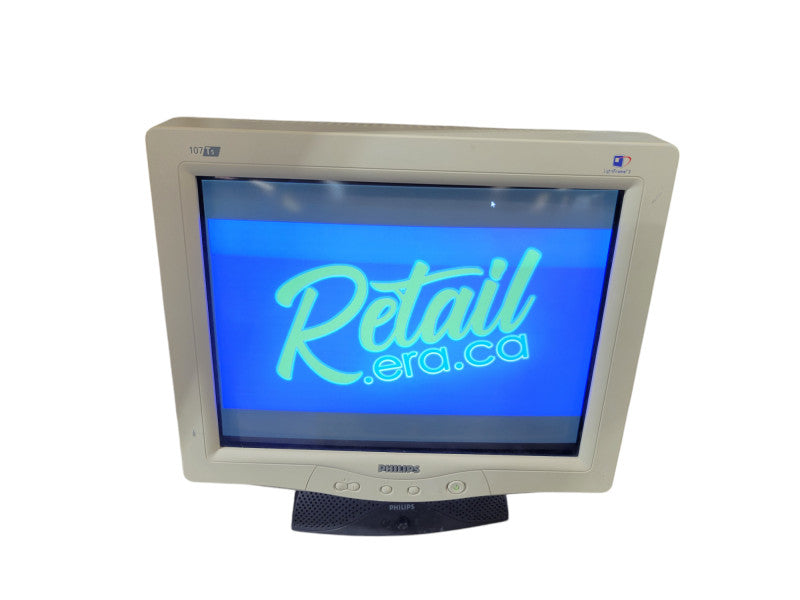 PHILIPS 107T51/74 White 17" CRT Monitor 0.25mm Dot Pitch D-Sub / VGA %
