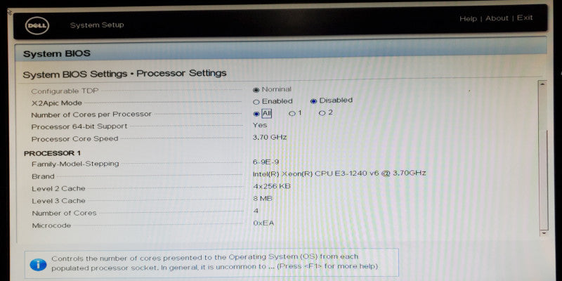 Dell PowerEdge R330 1x Xeon E3-1240 v6  32GB RAM H330 - No HDD