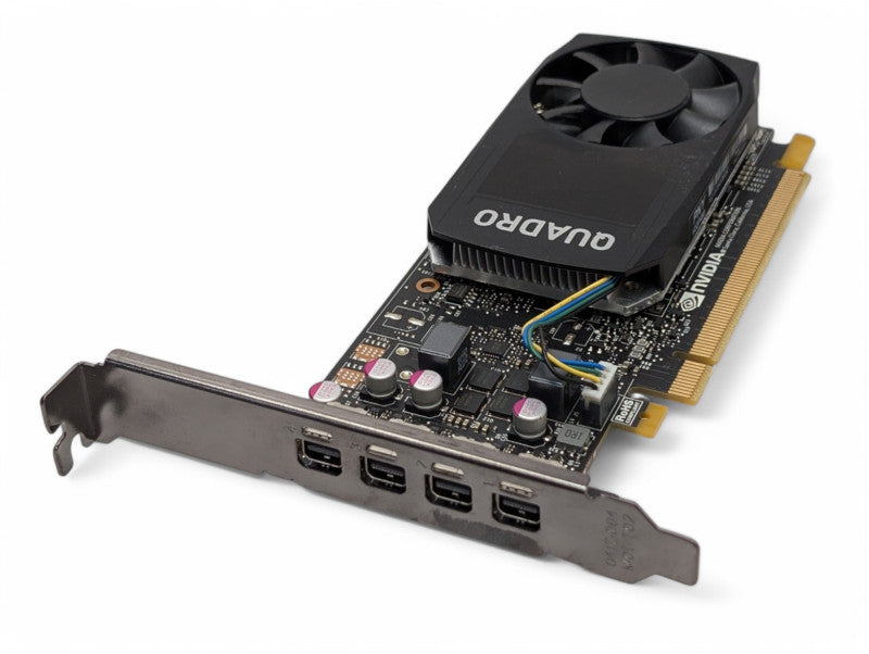 NVIDIA Quadro P1000 4GB Graphics Card 4x mini DisplayPort Q-