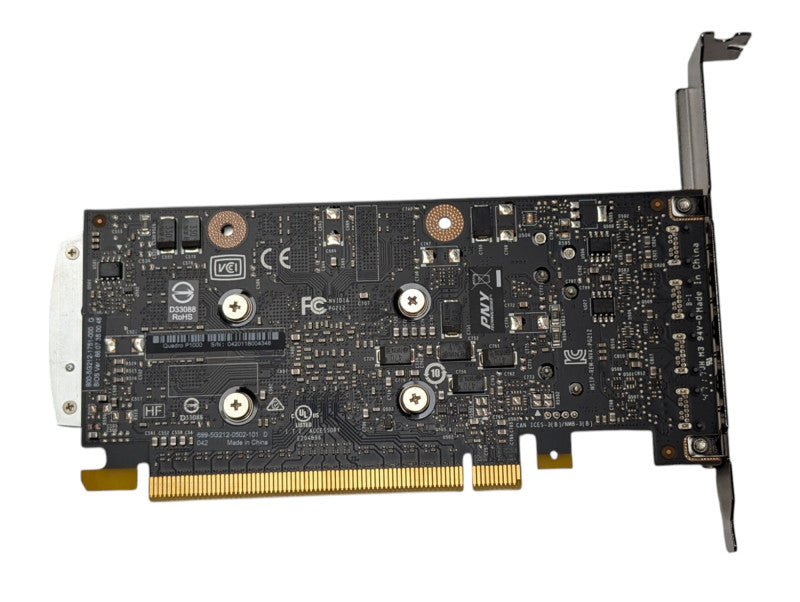 NVIDIA Quadro P1000 4GB Graphics Card 4x mini DisplayPort Q-