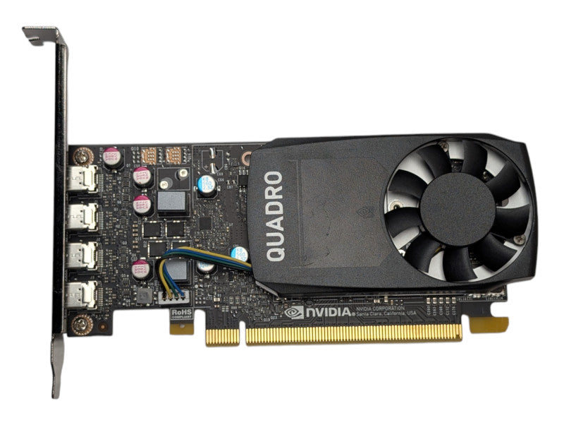 NVIDIA Quadro P620 2GB Graphics Card 4x mini DisplayPort  Q-