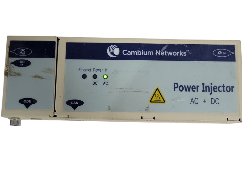 Cambium networks Power injector AC+DC E100109C G, READ Q_