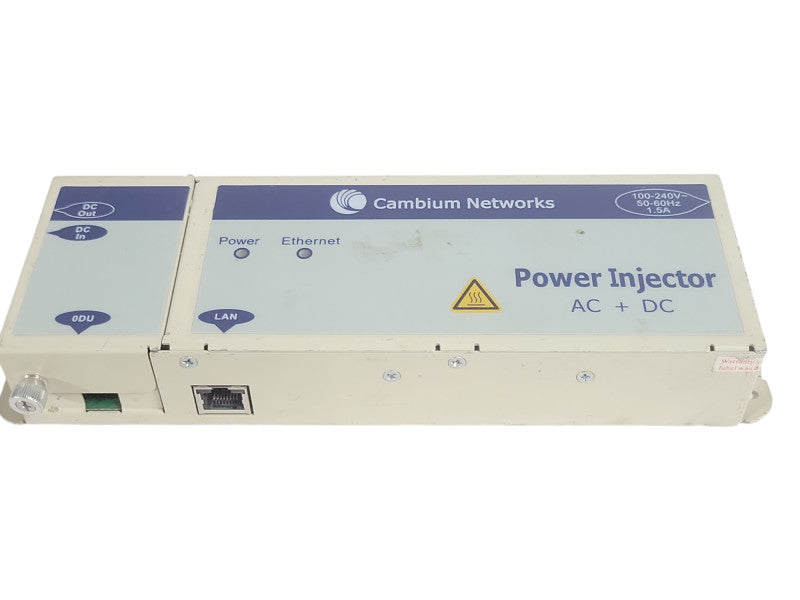 Cambium Networks power supply E100109B G Power Injector AC + DC, READ Q_