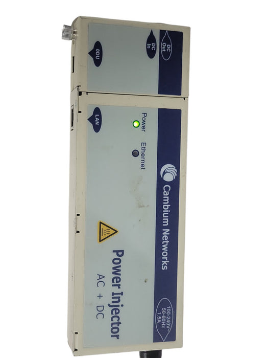 Cambium Networks power supply E100109B G Power Injector AC + DC, READ Q_