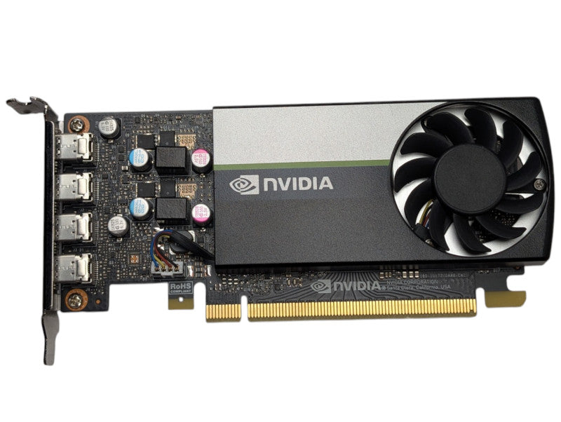NVIDIA Quadro T600 4GB Low Profile Graphics Card 4x mini DisplayPort  -