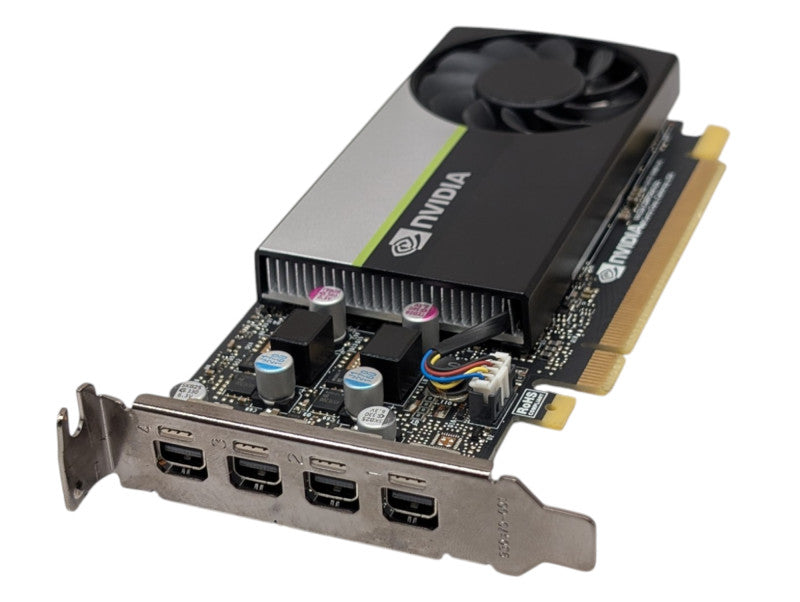 NVIDIA Quadro T600 4GB Low Profile Graphics Card 4x mini DisplayPort  -