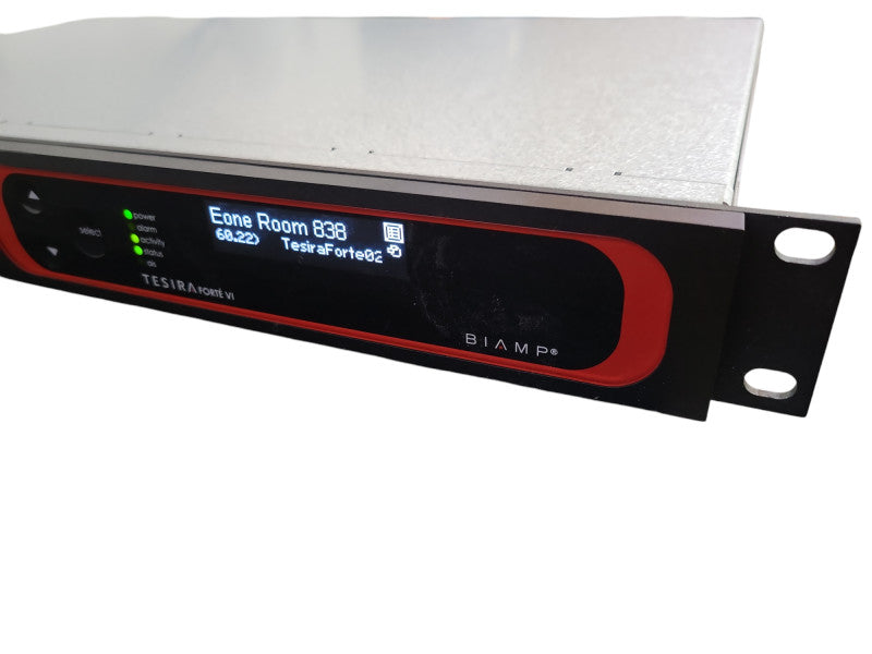Biamp Tesira Forte VI Digital Audio Processor, READ !