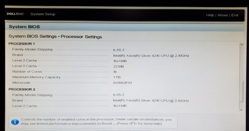 Dell PowerEdge R440 2x Xeon Silver 4216 32GB DDR4 Perc H740p - No HDD