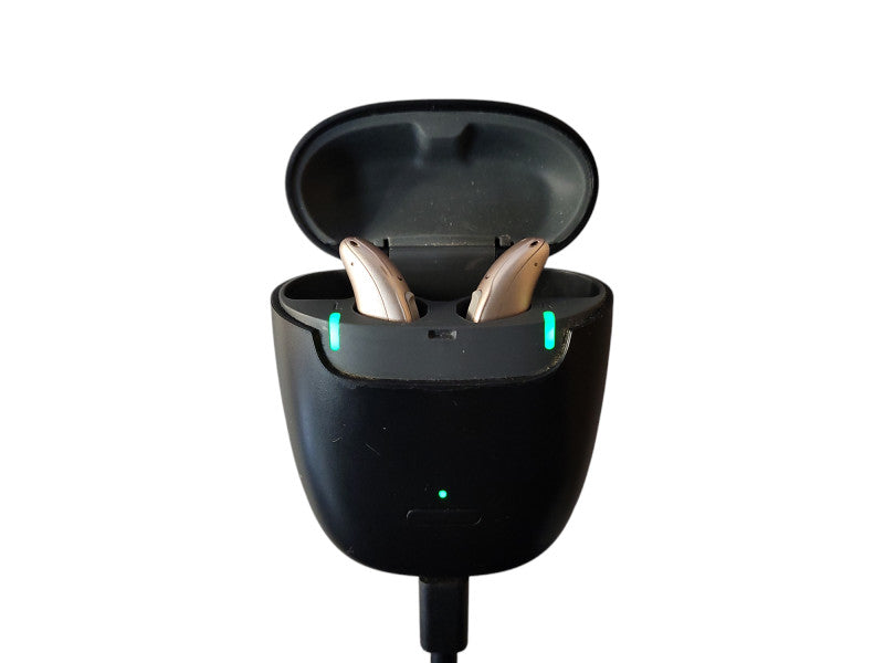 Rexton Hearing Aids Bicore C R LI with Connexx Travel Charger $