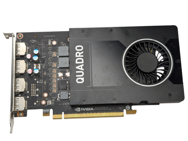 NVIDIA Quadro P2000 5GB GDDR5 Low Power Graphics Card 4x DisplayPort -