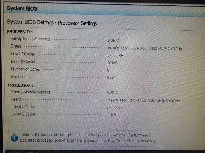 Dell PowerEdge R530 2x Xeon E5-2630 v2 32GB DDR4 PERC H730 Mini 2x 750W PSU Q