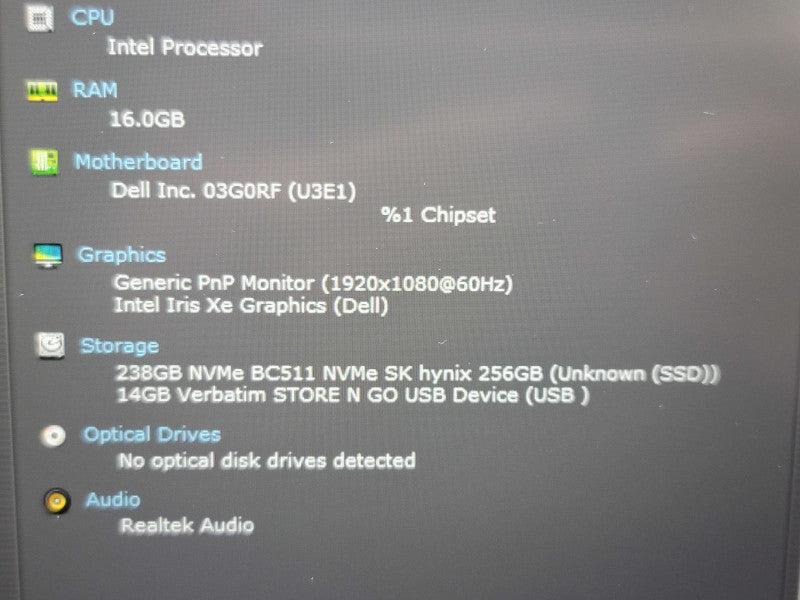 Dell Latitude 5430 i7-1265U 16GB RAM 256GB SSD READ  β Lap200