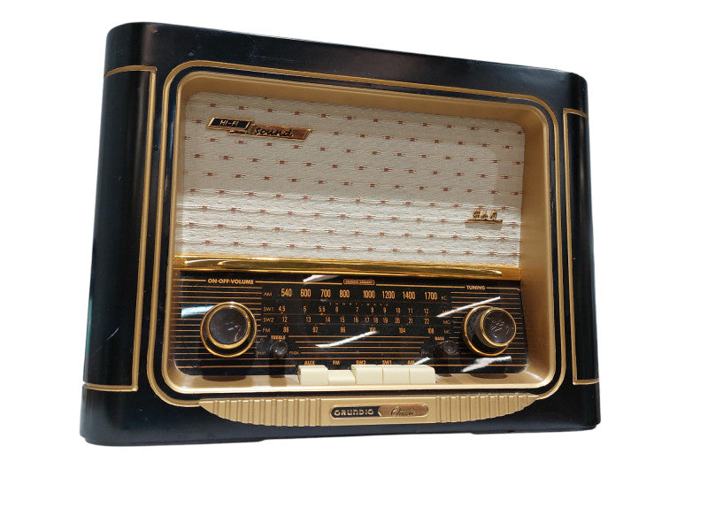 Grundig Germany Classic Looking Stereo Hi-Fi Sound 960 Remake Not Original  =
