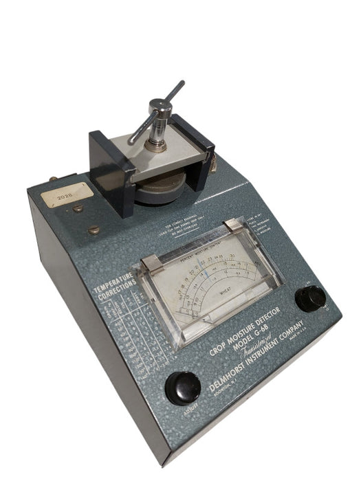 Vintage Delmhorst Instrument Co. Crop Moisture Detector Model: G-6B  =