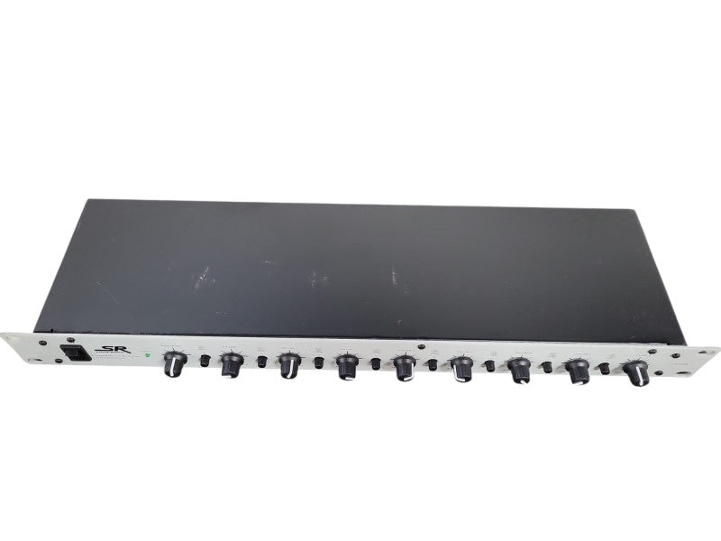 Stage Right SR 615108 8-CHANNEL MIC LINE RACK MIXER WITH PHANTOM POWER !