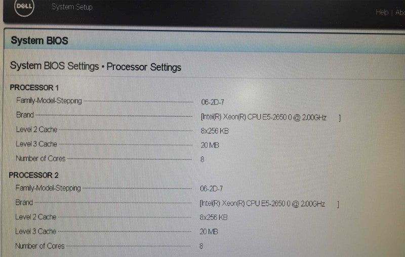 Dell PowerEdge R620 2x Xeon E5-2650 0 30GB DDR3 PERC H710P Mini 750W PSU
