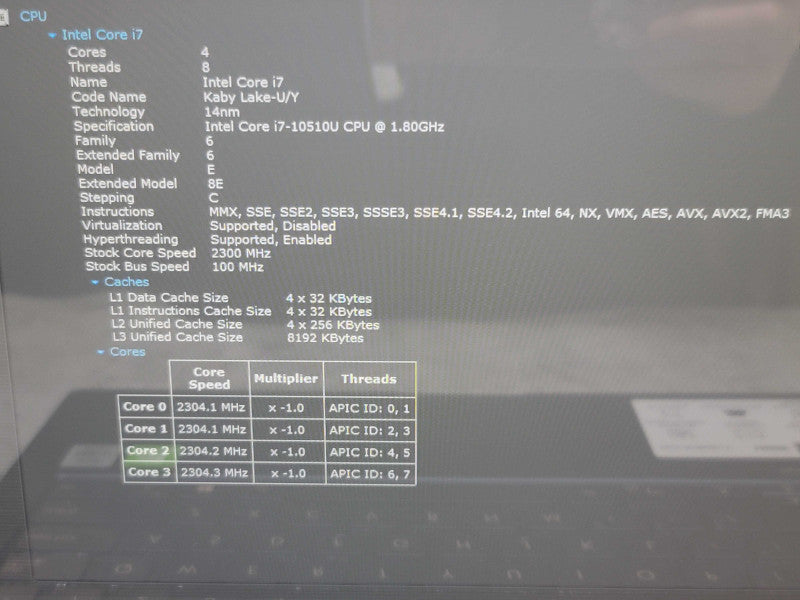 Asus ZenBook 14 UX434 i7-10510U 16GB RAM 512GB SSD  β Lap200