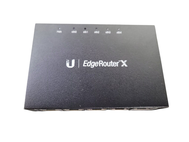 Ubiquiti Networks ER-X EdgeRouter X 5-Port Gigabit Wired Router w/ Power Ad !