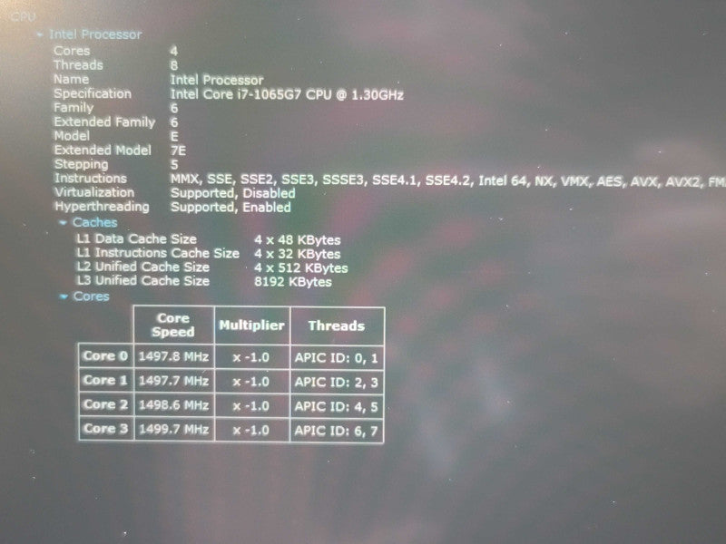 Lenovo ThinkBook 14 IIL i7-1065G7 16GB DDR4 256GB SSD  β Lap200