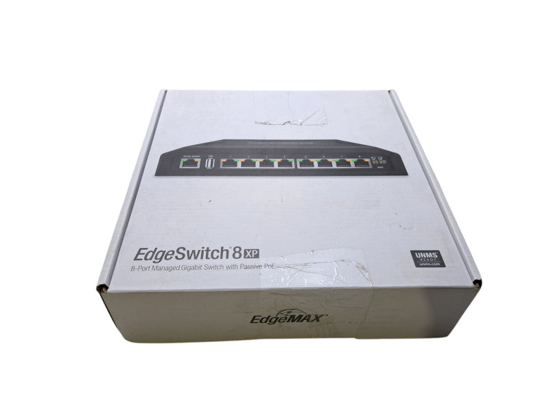 Ubiquiti EdgeSwitch 8XP ES-8XP 8-Port Managed Gigabit Switch w/ Passive PoE