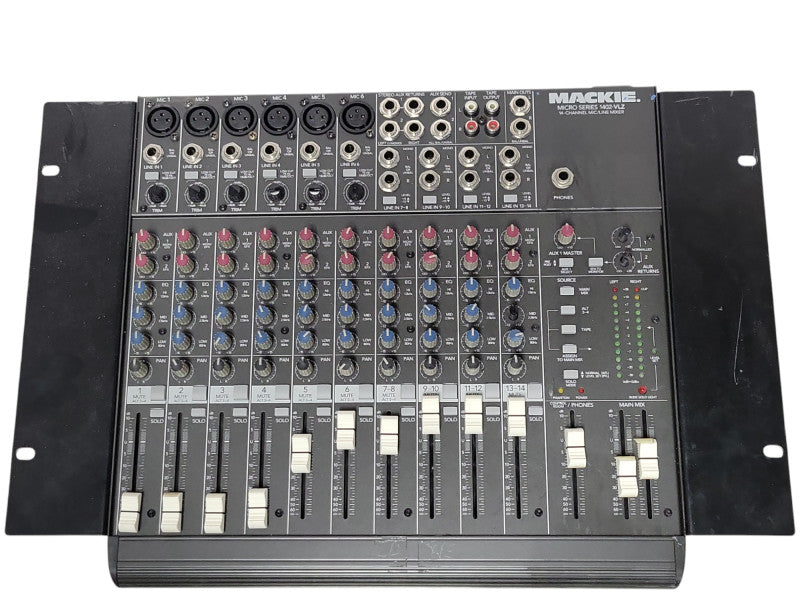 Mackie micro Series 1402-VLZ 14- Channel MIC/Line Mixer, READ _