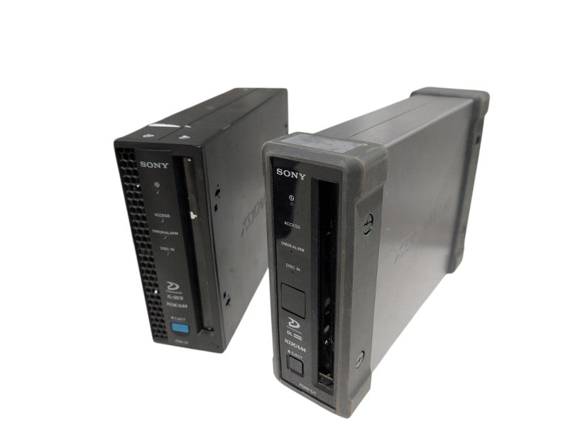 Bundle of 2 Sony XDCAM Profession Disc Drive Unit Model: PDW-U1 & PDW-U2  =