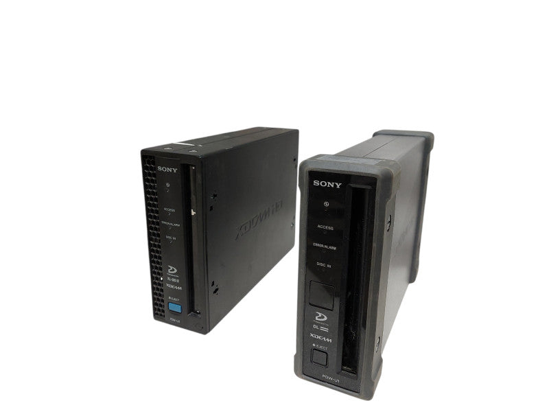 Bundle of 2 Sony XDCAM Profession Disc Drive Unit Model: PDW-U1 & PDW-U2  =