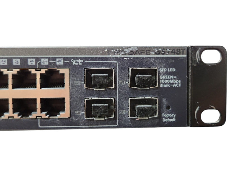 NetGear ProSafe GS748T v4h2, 48-Port Gigabit Ethernet Network Smart Switch