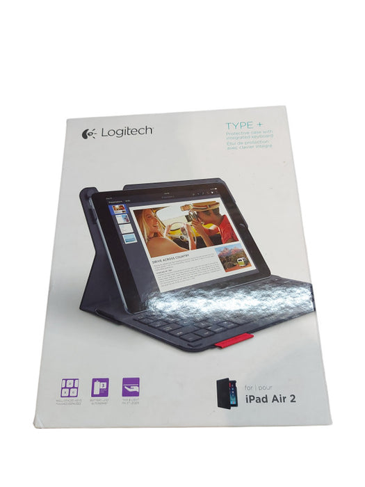 Logitech 920-006912 Type+ Case with Integrated Keyboard for iPad Air 2