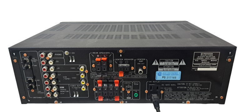 Pioneer VSX-462S Audio/Video Stereo Receiver