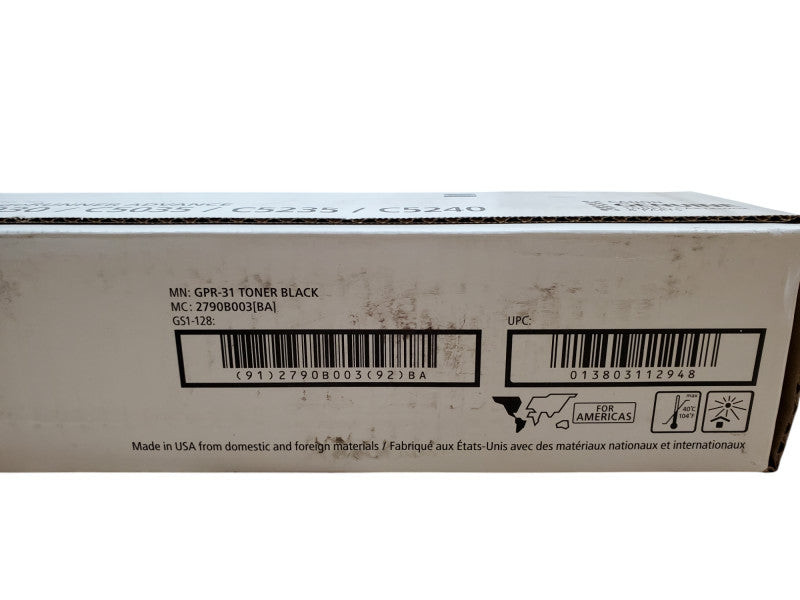 Canon GPR-31 Toner Black 2790B003[AC] - New