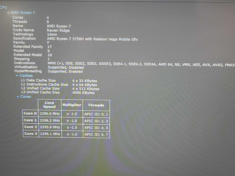 HP Pavillion 15" Gaming | Ryzen 7 3750H| 16GB DDR4| GTX 1650| 512GB SSD  Qβ Lap200