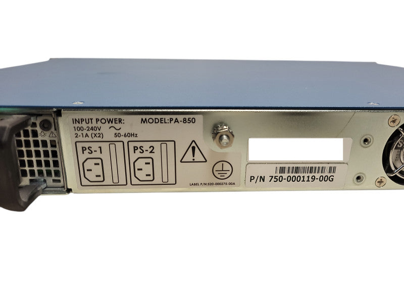 Palo Alto PA-850 Next-Gen Firewall Security Appliance w/ 2x PSU $