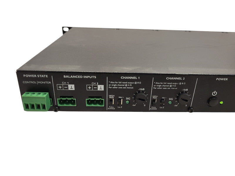 Lab Gruppen E Series 4:2 400W 2-Channel Installation Amplifier READ Q$