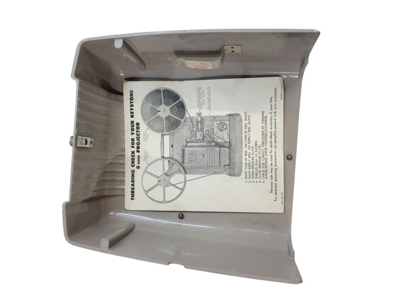 Vintage Keystone k 100 8 mm projector (READ) %