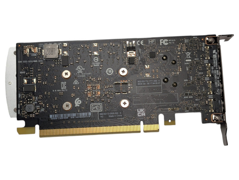 NVIDIA Quadro T1000 8GB Low Profile Graphics Card 4x mini DisplayPort  -