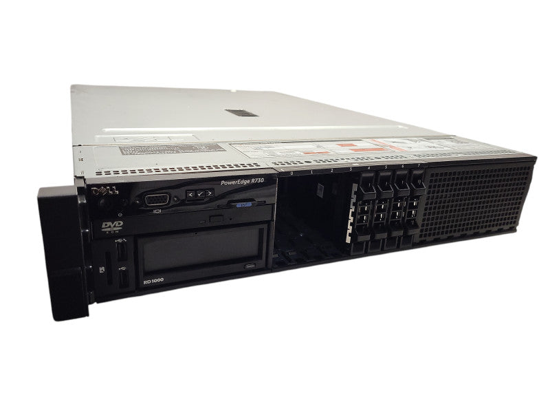 Dell PE R730 2.5" E5-2609v3 16GB DDR4 H730 Mini 2x PSU RD1000 Tape drive $