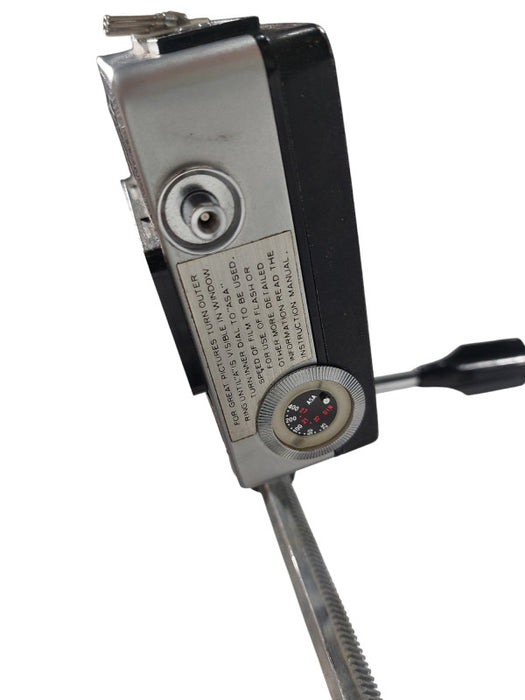 Vintage Standard Camera Gatling 72 Ricoh F:2.8-F=25mm Lens & Tri-Pod Stand  =