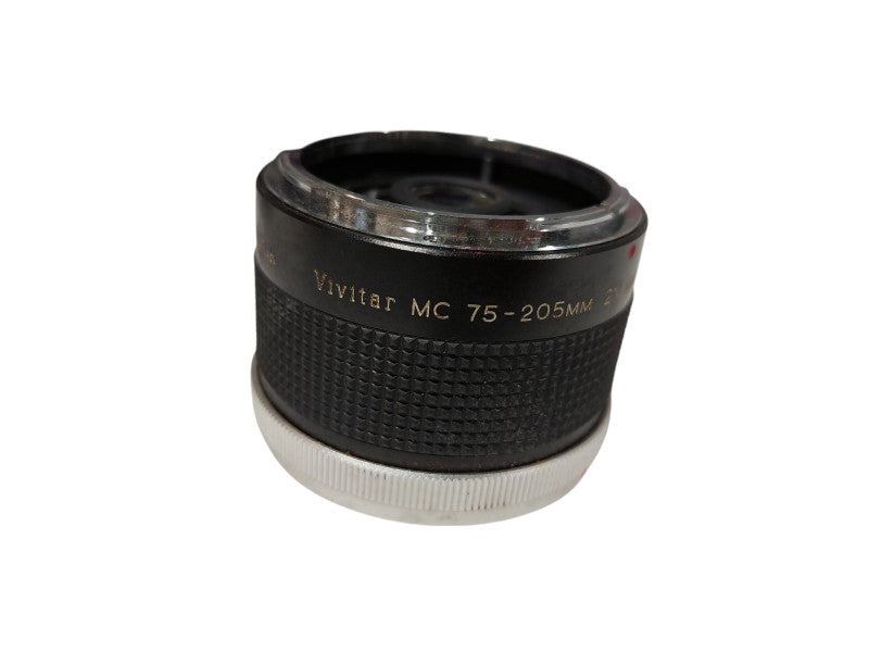 Vintage Lens Vivitar MC 75-205mm 2 times matched multiplier  =