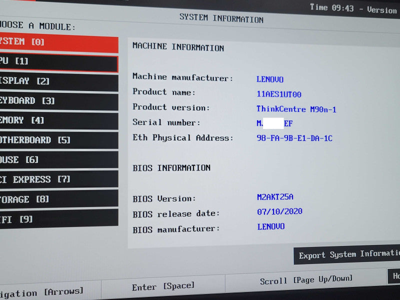 Lenovo ThinkCentre M90n-1 Core i7-8665U 16GB DDR4 256GB M.2 w/ Power adpter _