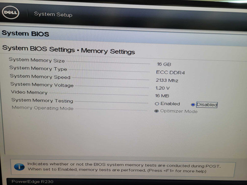 Dell EMC PowerEdge R230 - Xeon E3-1220 v5  16GB DDR4 PERC H330 250W PSU %
