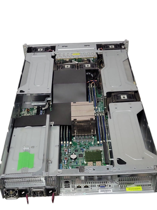 SuperMicro X10DRG 2U Server 2x Xeon E5-2630v4 2.20GHz 192GB DDR4 2x PSU SEE _