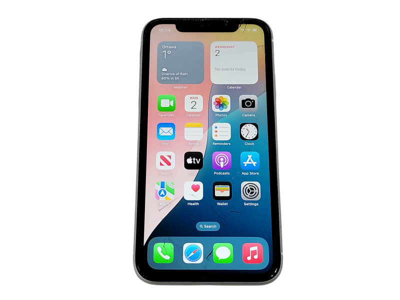 Apple iPhone XR - 64GB - White [A1984 | Read] (